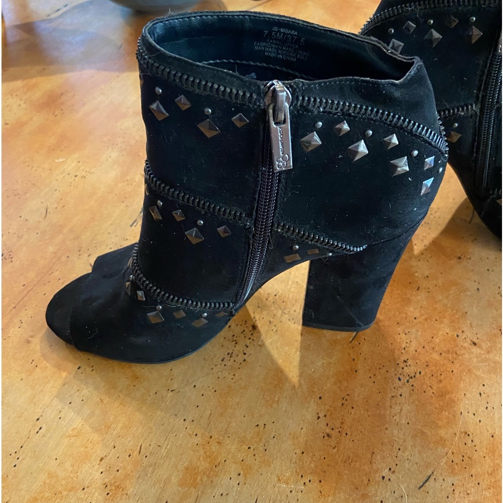 Jessica Simpson open toe booties